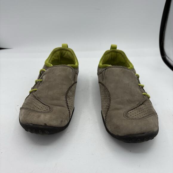 Clarks Privo Comfort Sneakers‎ Womens Size 6 Gray Green Trim Slip On Outdoor - Picture 5 of 10